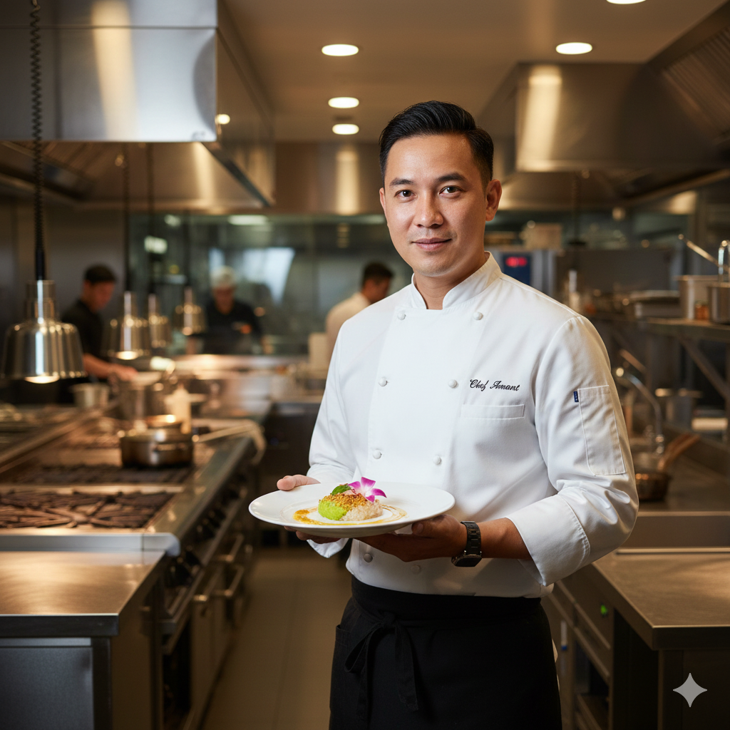 Kisah Seorang Chef Asia yang Sukses Membawa Masakan Lokal ke Panggung Global.